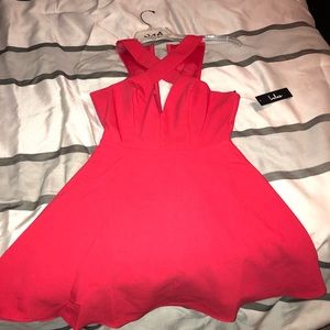 Red Mini formal/homecoming dress